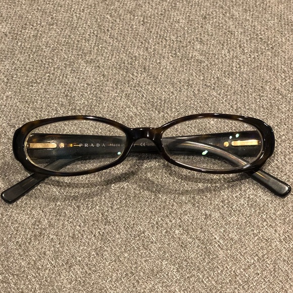 Prada Accessories - Prada Embellished Eyeglasses